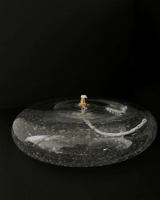 Marver Glass Studio Wide Flat Lantern