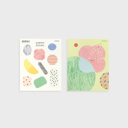 Gongjang Garden Picknic Sticker Set