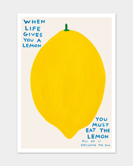 When Life Gives You A Lemon
