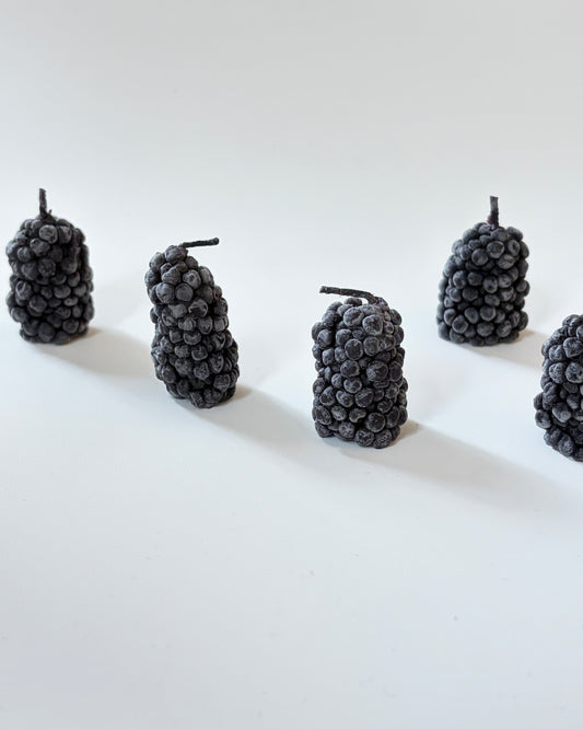 Happy Organics - Blackberry Beeswax Birthday Candles