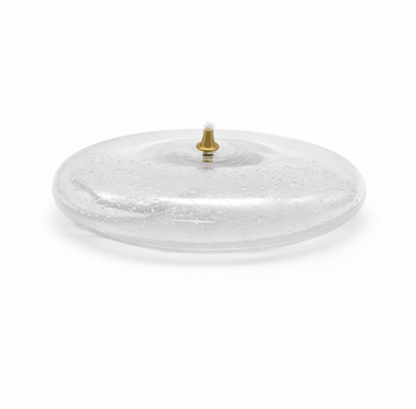 Marver Glass Wide Flat Lantern
