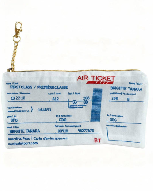 Brigitte Tanaka Air Ticket Pouch Schlüsselhalter