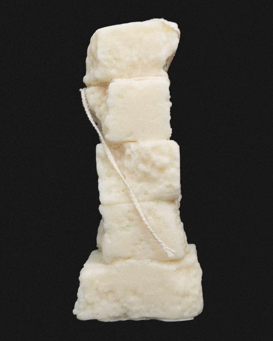 EPS501 white wax candle by Malte van der Meyden