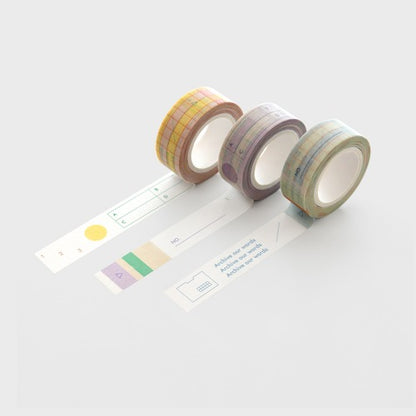 Gongjang Archiving Grid Masking Tape