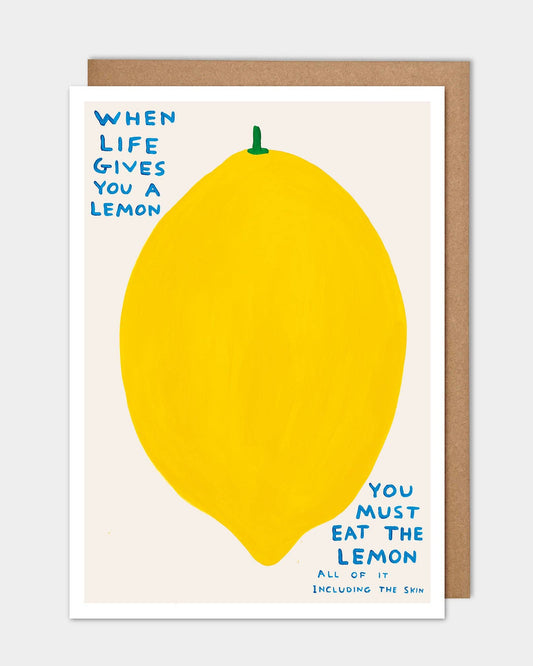 When Life Gives You A Lemon