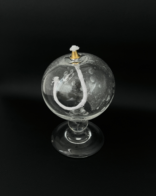 Marver Glass Studio Goblet Oil Lantern