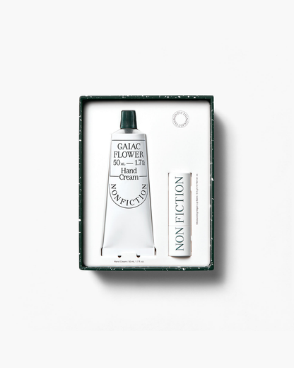 Nonfiction Hand Cream & Lip Balm Duo