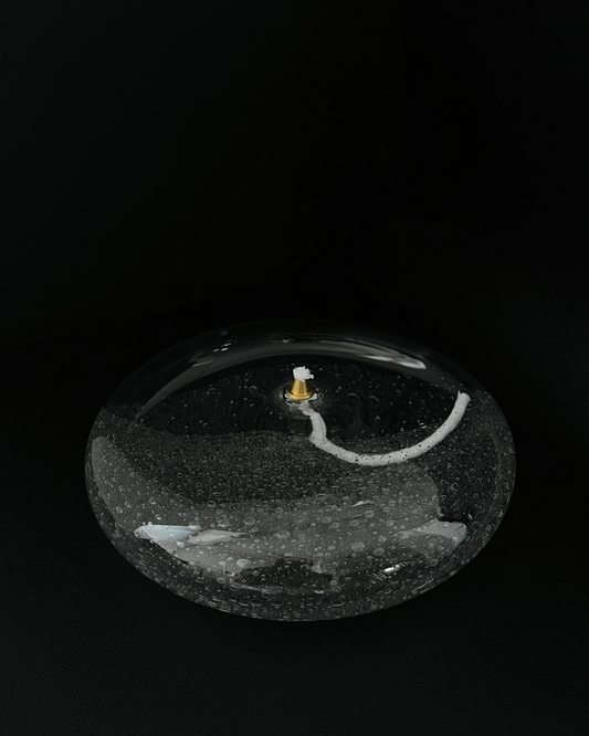 Marver Glass Studio Wide Flat Lantern