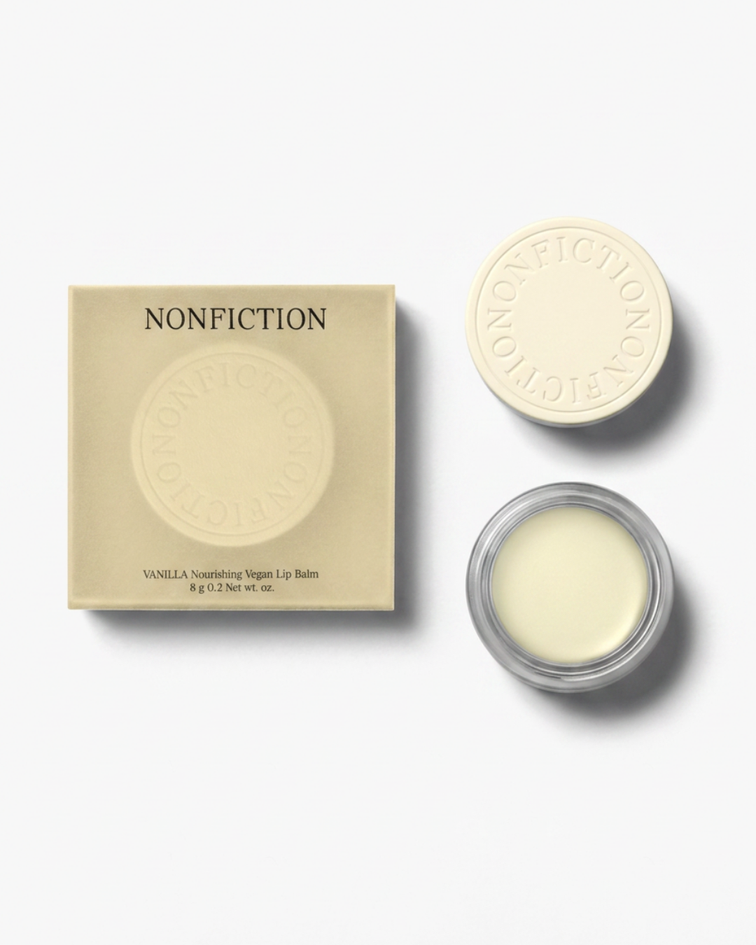 Nonfiction Nourishing Vegan Lip Balm Vanilla