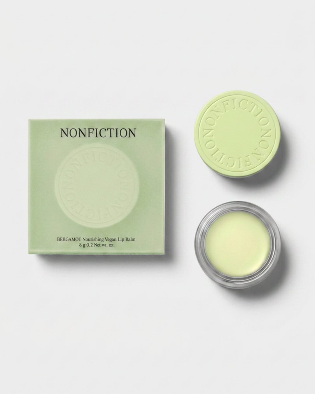 Nonfiction Nourishing Vegan Lip Balm Bergamot