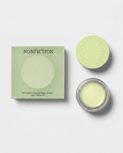 Nonfiction Nourishing Vegan Lip Balm Bergamot