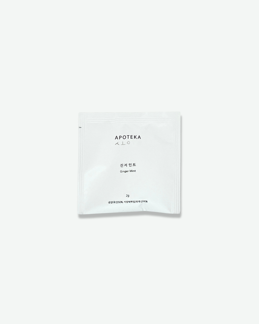 Apoteka Soul Ginger Mint - Single Tea Bag
