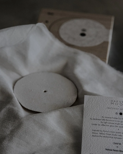 Aoiro Moon Incense Holder Set