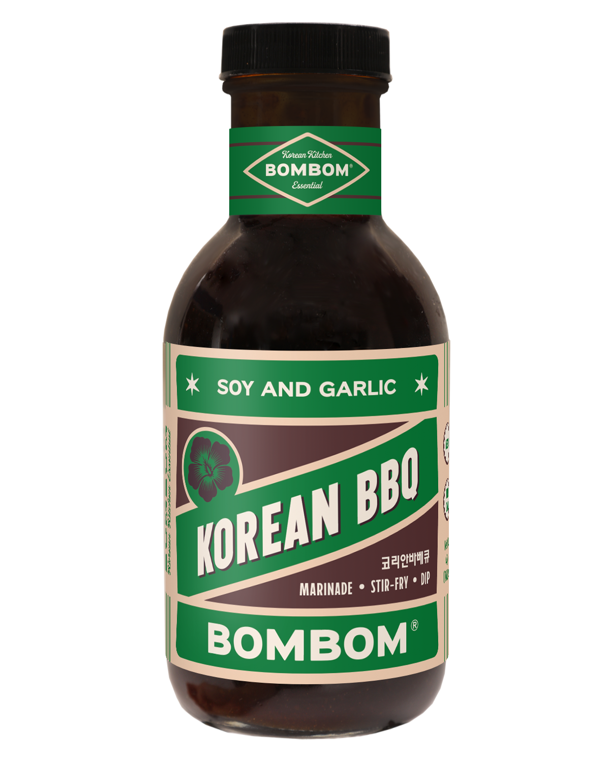 BOMBOM Korean BBQ Sauce - Soy & Garlic Flavour