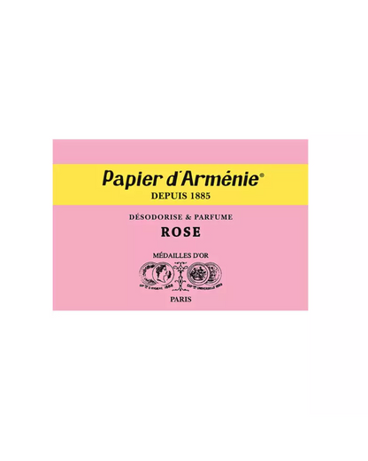 Papier d'Arménie Carnet Rose