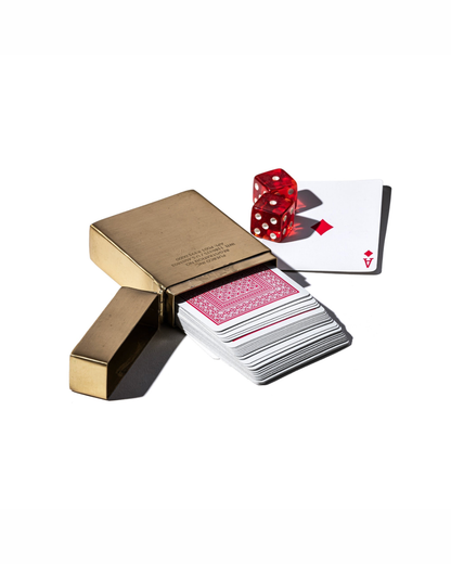 Puebco Brass Playing Card Case