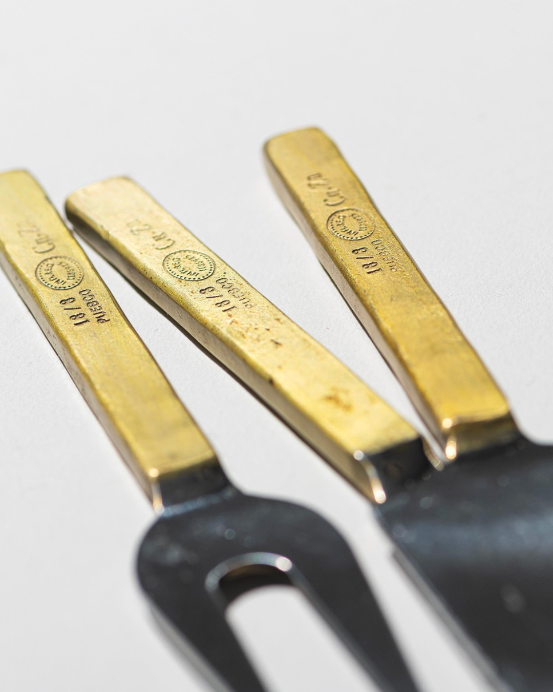Puebco Engraved Cheese Knife Set of 3