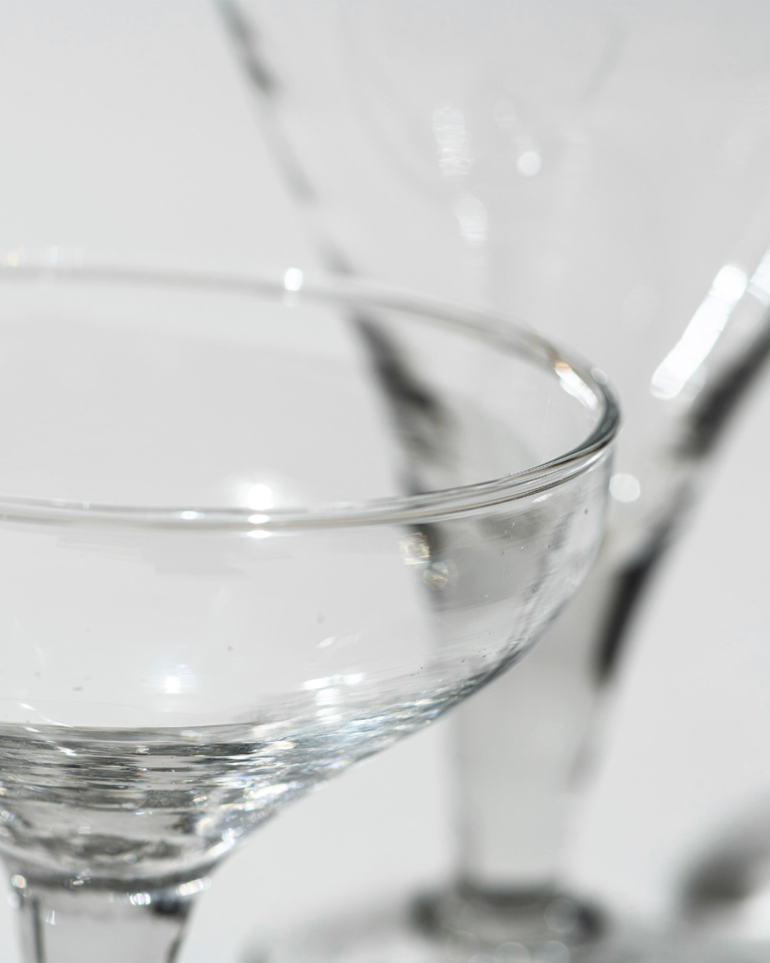 Puebco Blow Glass Dessert Cup Round