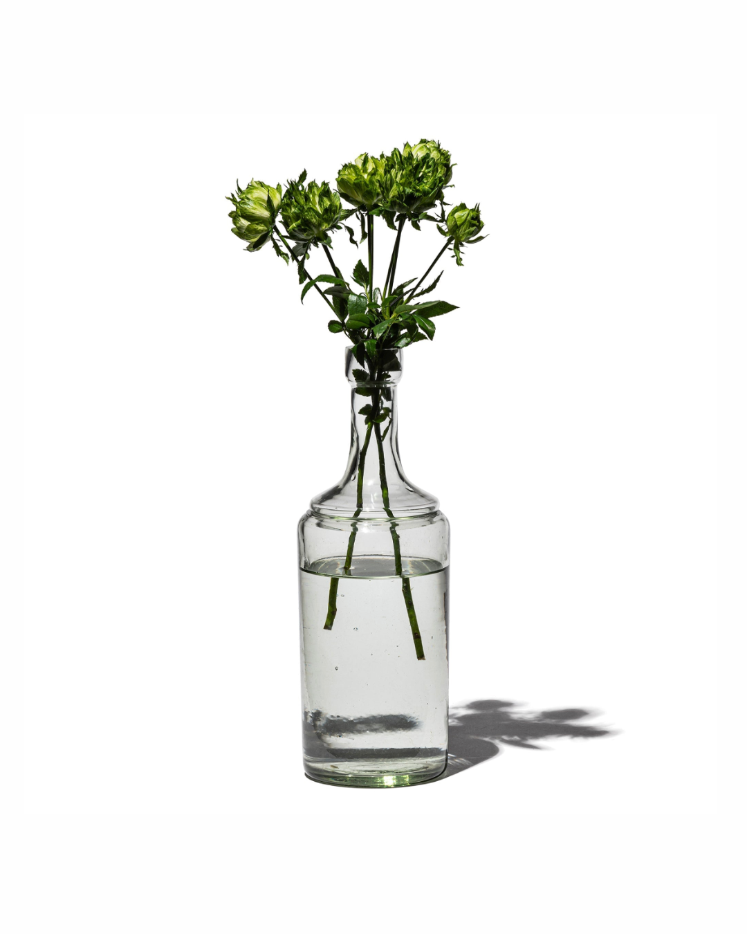 Puebco Recycled Glass 2-Way Flower Vase