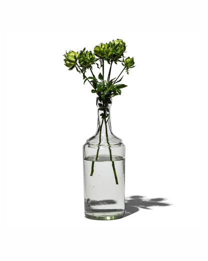 Puebco Recycled Glass 2-Way Flower Vase