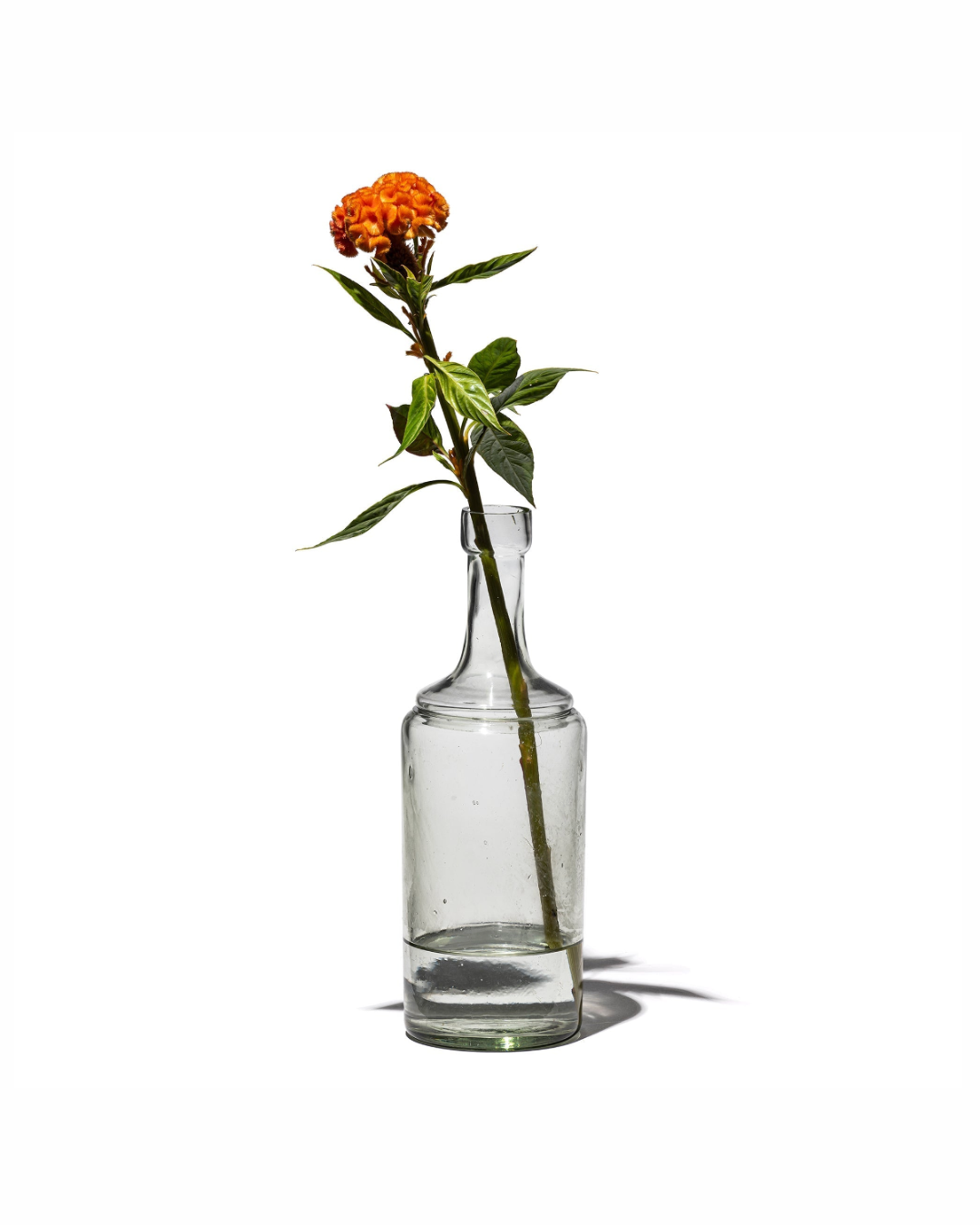 Puebco Recycled Glass 2-Way Flower Vase