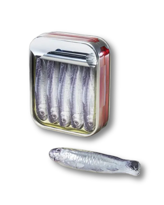 Cluizel - Tin of milk chocolate sardines