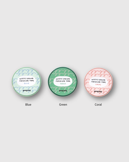Gongjang Witty Spring Masking Tape