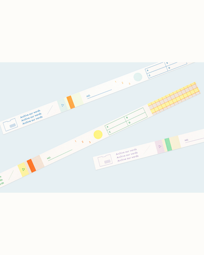 Gongjang Archiving Grid Masking Tape