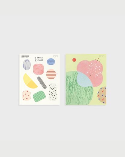 Gongjang Garden Picknic Sticker Set
