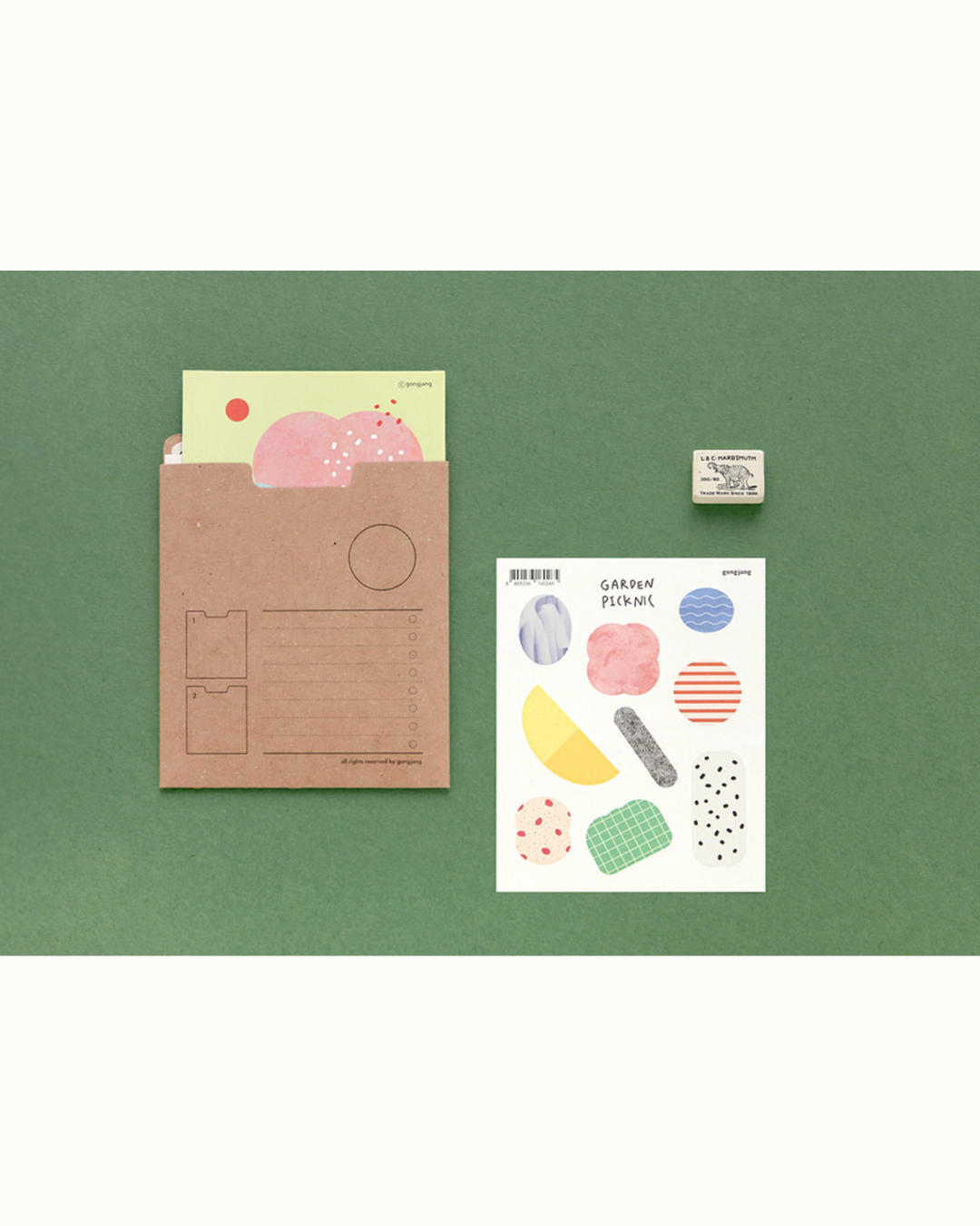 Gongjang Garden Picknic Sticker Set
