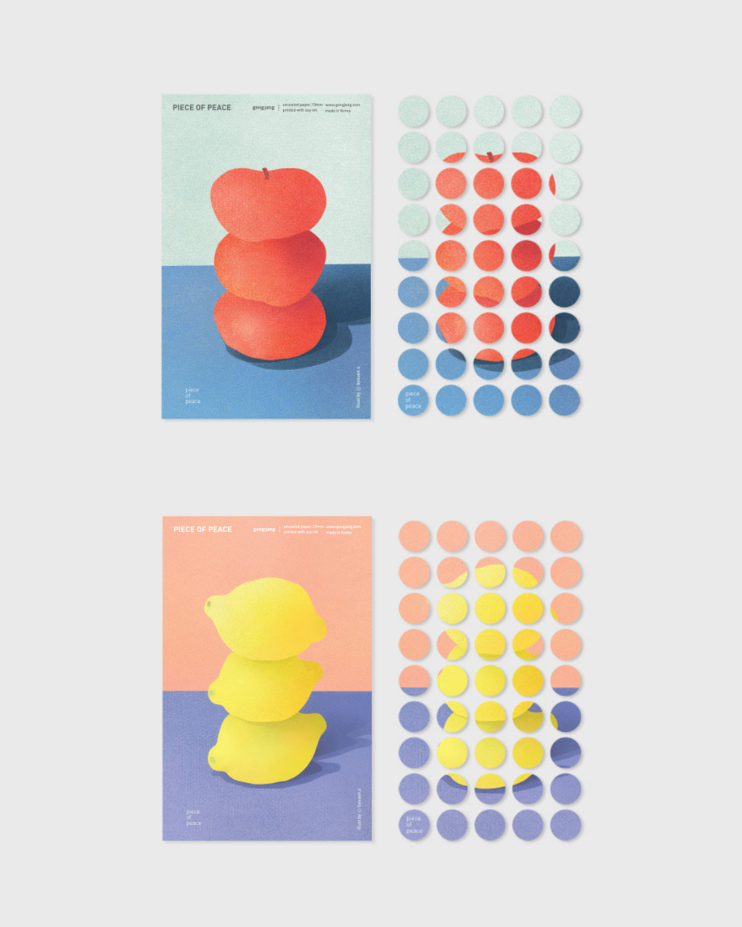 Gongjang Piece of Peace Sticker Set