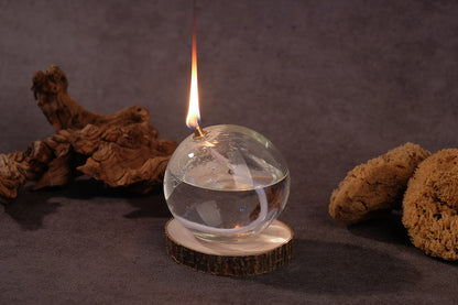Marver Glass Small Oil Lantern