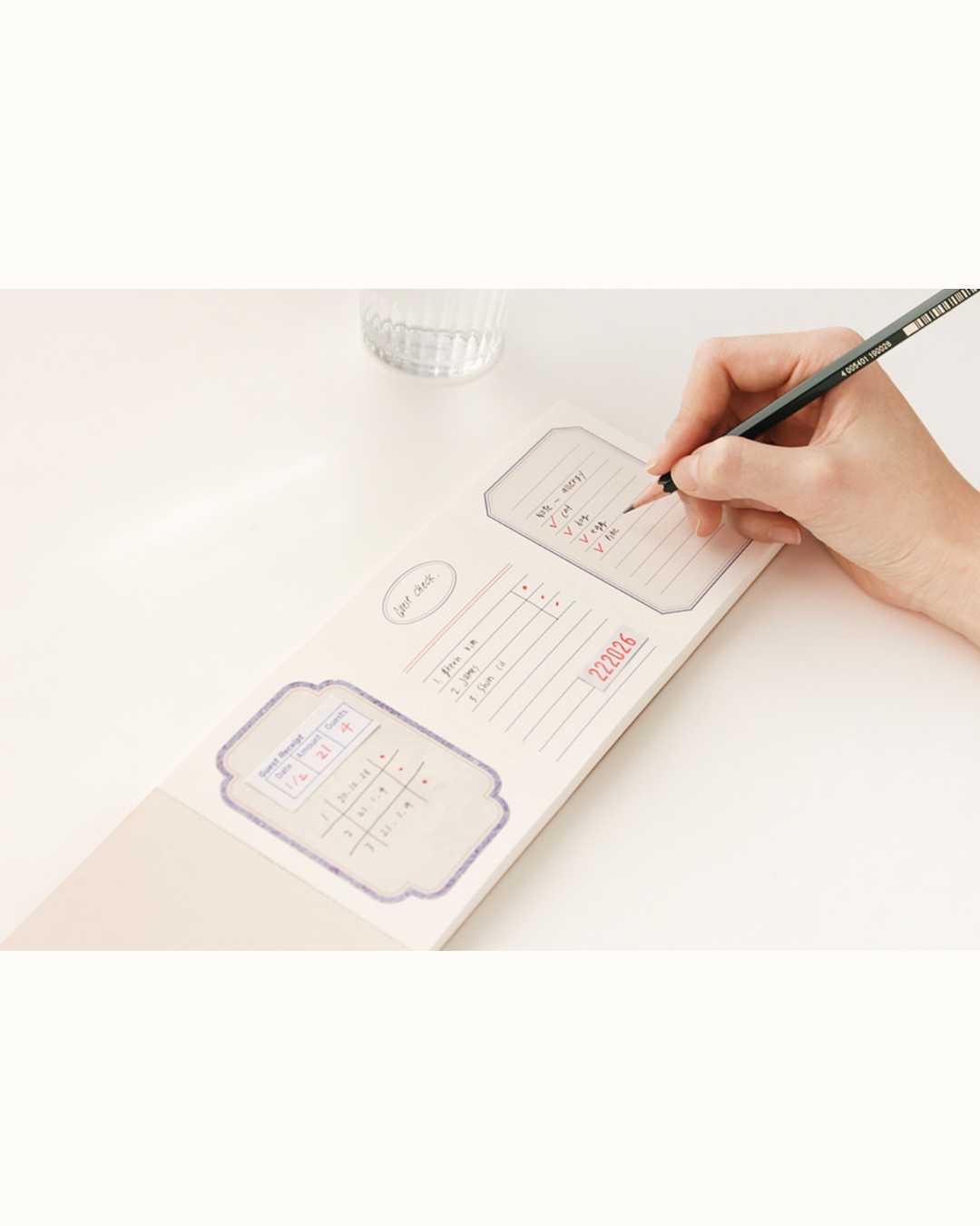 Gongjang Letter Memo Pad