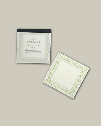 OEDA LETTERPRESS Origami Letter – Mimosa