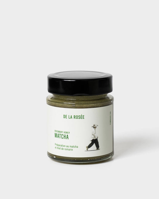 DE LA ROSÉE Rosemary honey and MATCHA 185g
