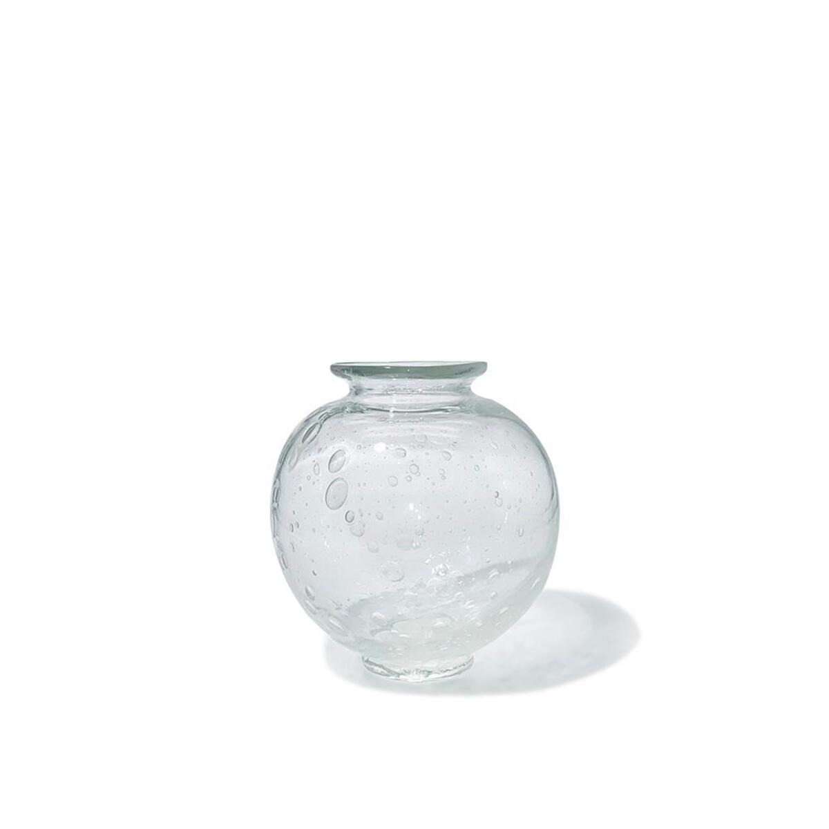 Marver Glass Moon Jar — Small