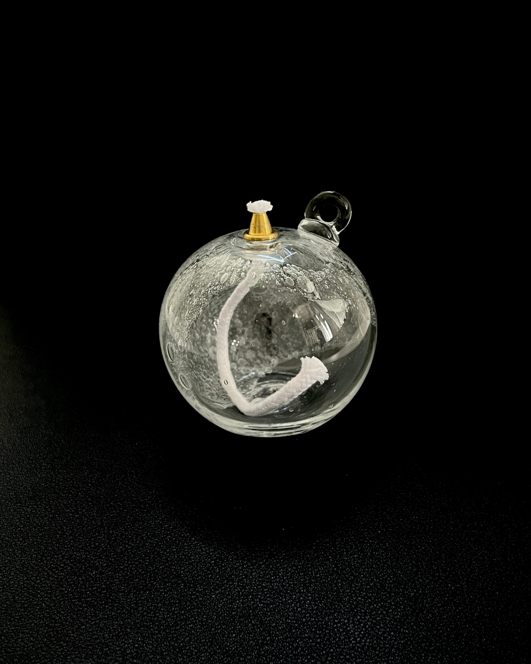 Marver Glass Studio Ring Oil Lantern