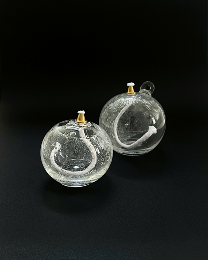 Marver Glass Studio Ring Oil Lantern