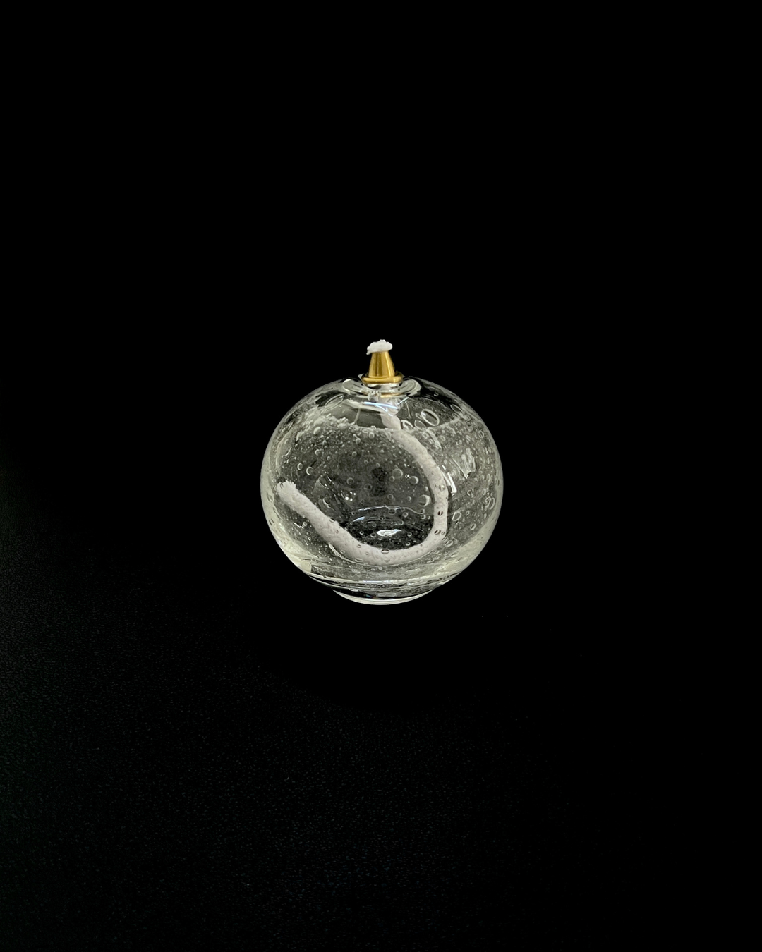 Marver Glass Studio Round Oil Lantern
