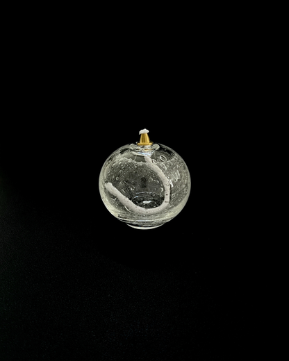 Marver Glass Studio Round Oil Lantern