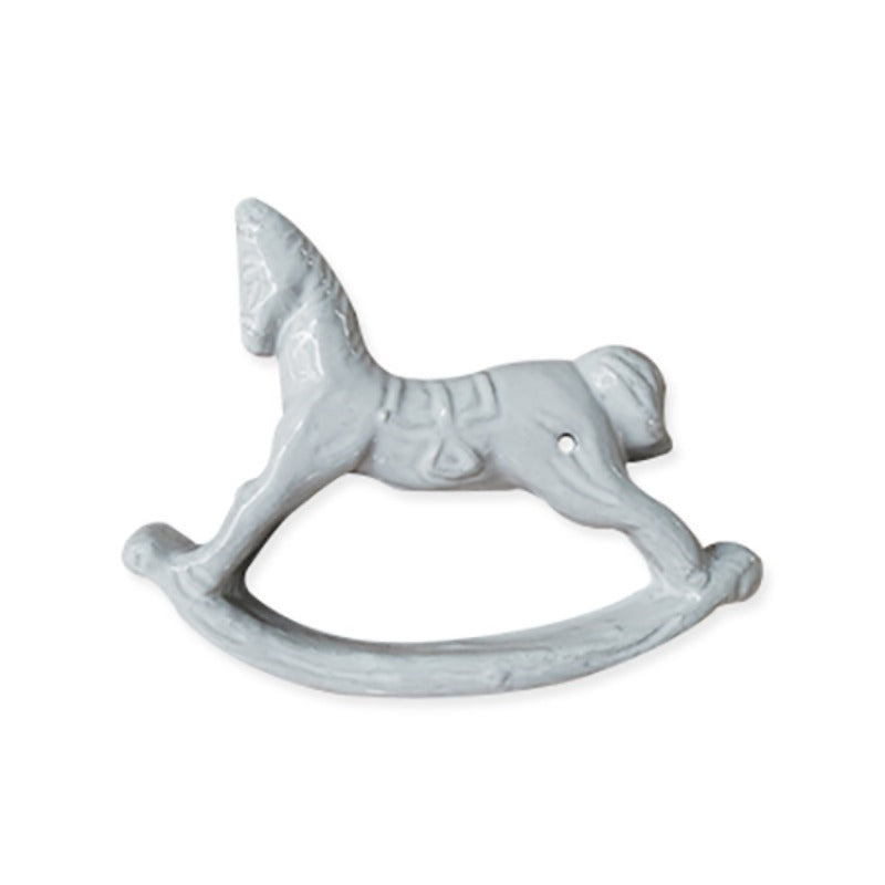 OJACraft — Ceramic Incense Holder, Rocking Horse