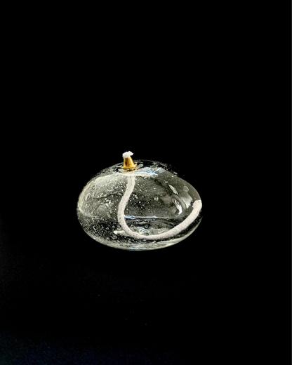 Marver Glass Studio Flat Oil Lantern