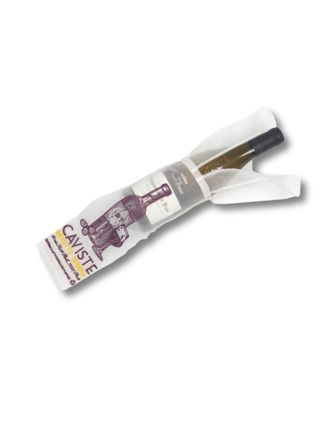 Brigitte Tanaka Organza Caviste Wine Carrier