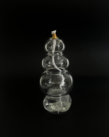 Marver Glass Studio Stacked Stone Lantern 3 Tier / 4 Tier
