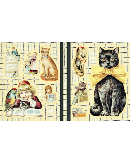 Victoriana Cats Sticker Book
