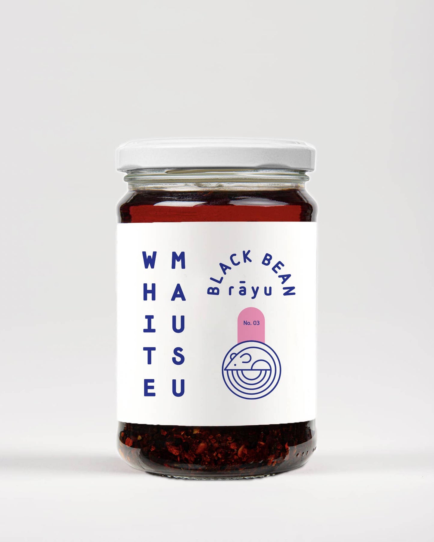 White Mausu Black Bean Rayu Sauce