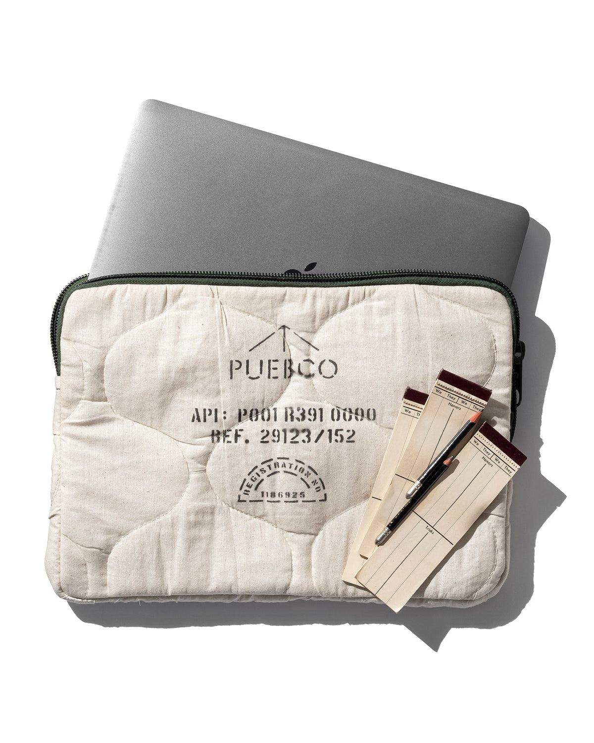 Puebco Cotton Quilting Laptop-Hülle Klein / Groß
