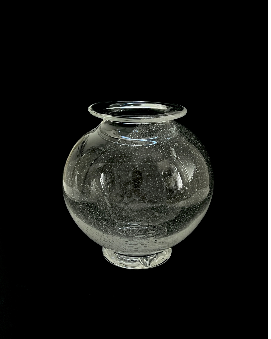 Marver Glass Studio Moon Jar Small