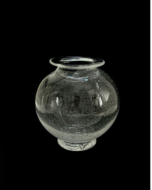 Marver Glass Studio Moon Jar Small