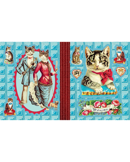 Victoriana Cats Sticker Book